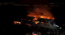 FOTO Vatrogasci objavili sliku požara na Žitnjaku iz visine