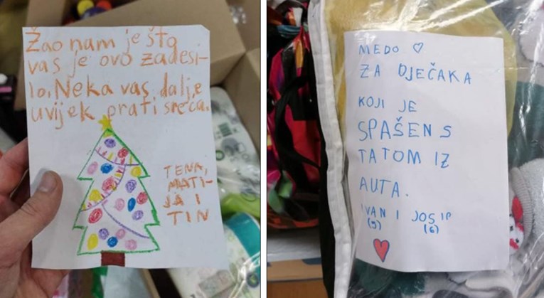 FOTO Poruke koje djeca pišu vršnjacima stradalima u potresu tjeraju suze na oči