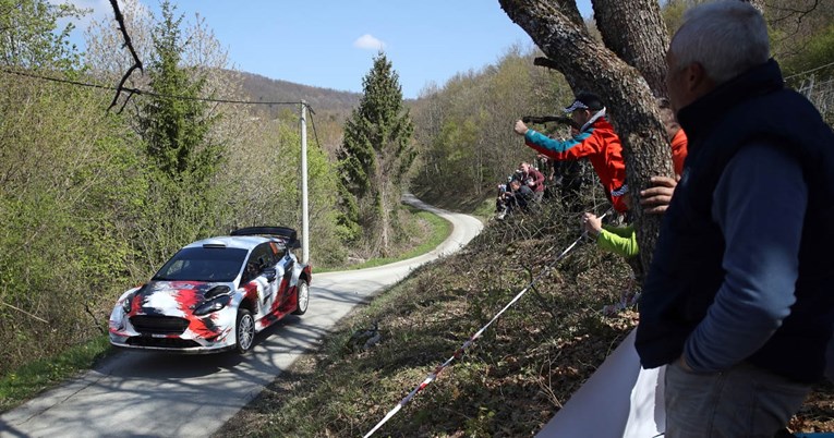 Svjetski doprvak vodeći na Croatia Rallyju, branitelj naslova treći
