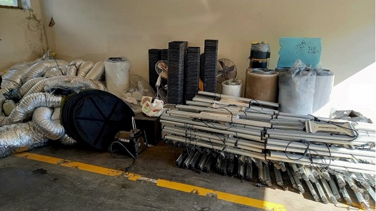 Slovenac u Varaždinu uhvaćen s više od osam kila marihuane i laboratorijem za uzgoj