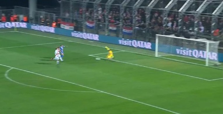 Igrač Farskih Otoka izbio sam pred Livakovića. Pogledajte reakciju golmana Hrvatske