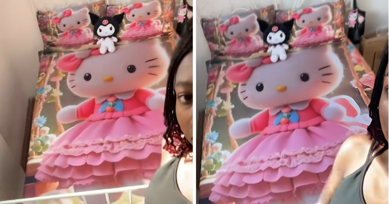 Rekla mami da voli Hello Kitty, a dobila AI posteljinu s Temua koju svi komentiraju