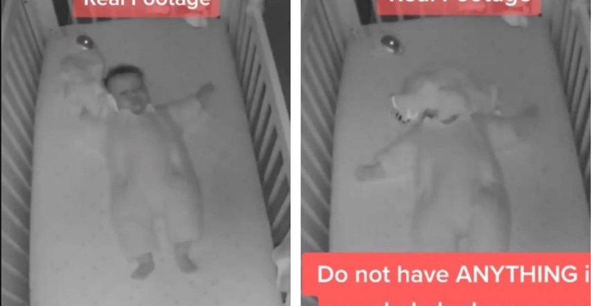 Šokantan video otkrio zašto nikada ništa ne biste trebali stavljati u dječji krevetić