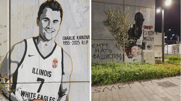 Nacrtali mural Charlieju Kirku u Beogradu, ovako izgleda par dana kasnije