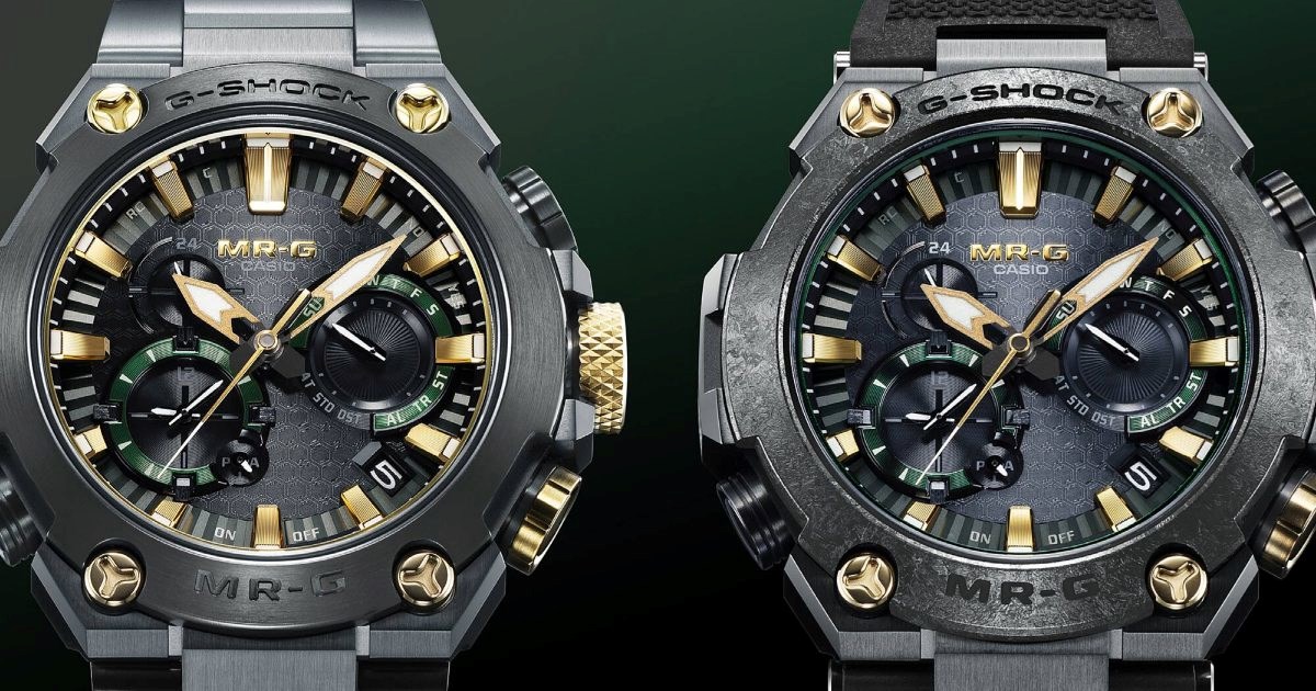 Novi G-Shock MR-G: Inspiriran samurajima, stvoren za moderno doba