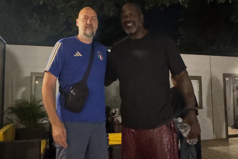 FOTO Shaq sreo Dinu Rađu nakon 29 godina. Evo što mu je rekao