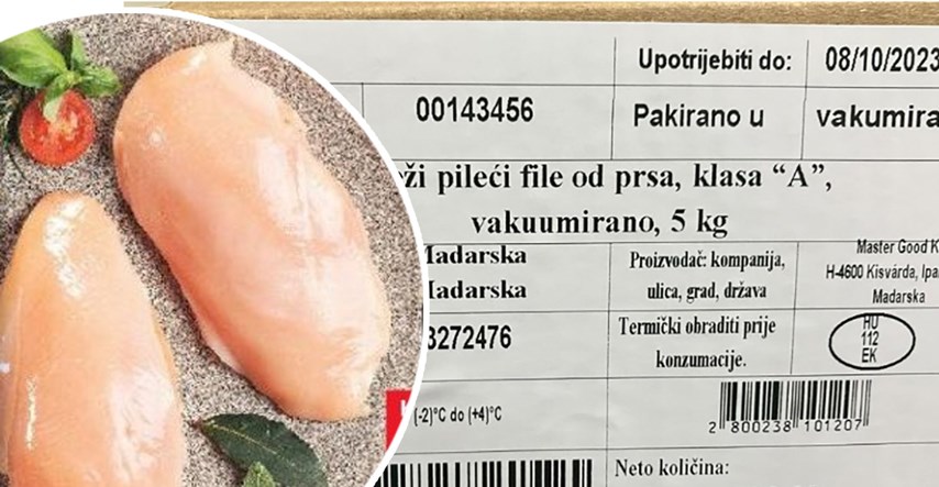 Inspektorat povukao s tržišta pileći file mađarskog proizvođača iz Kauflanda