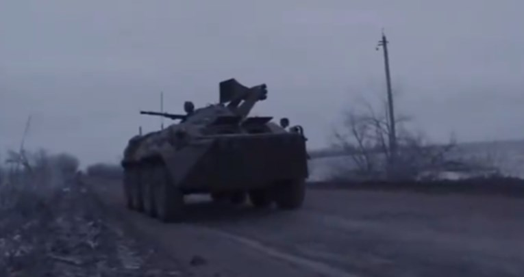 VIDEO Rusi su u Avdijivki ovim vozilom htjeli namamiti Ukrajince. Nije im uspjelo