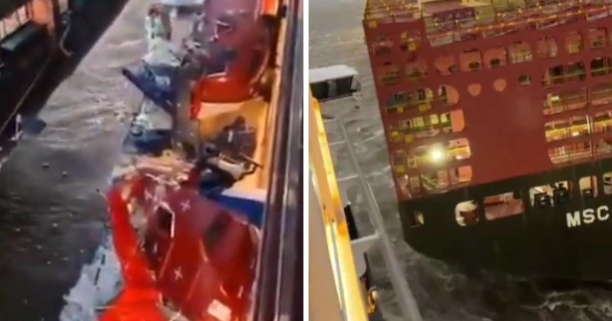 VIDEO Kruzer se zabio u dva teretna broda na sjeveru Njemačke