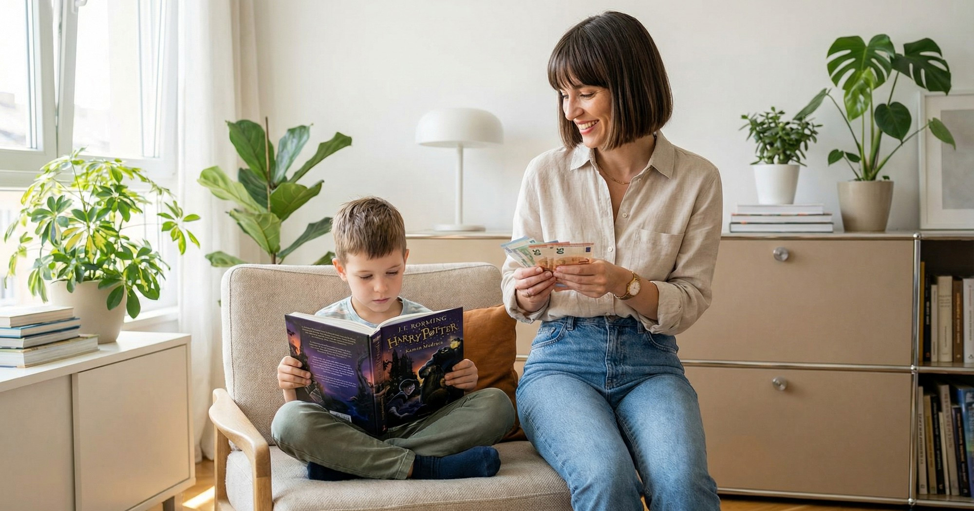 Sve više roditelja djeci plaća za učenje ili čitanje knjige. Što kažu psiholozi?