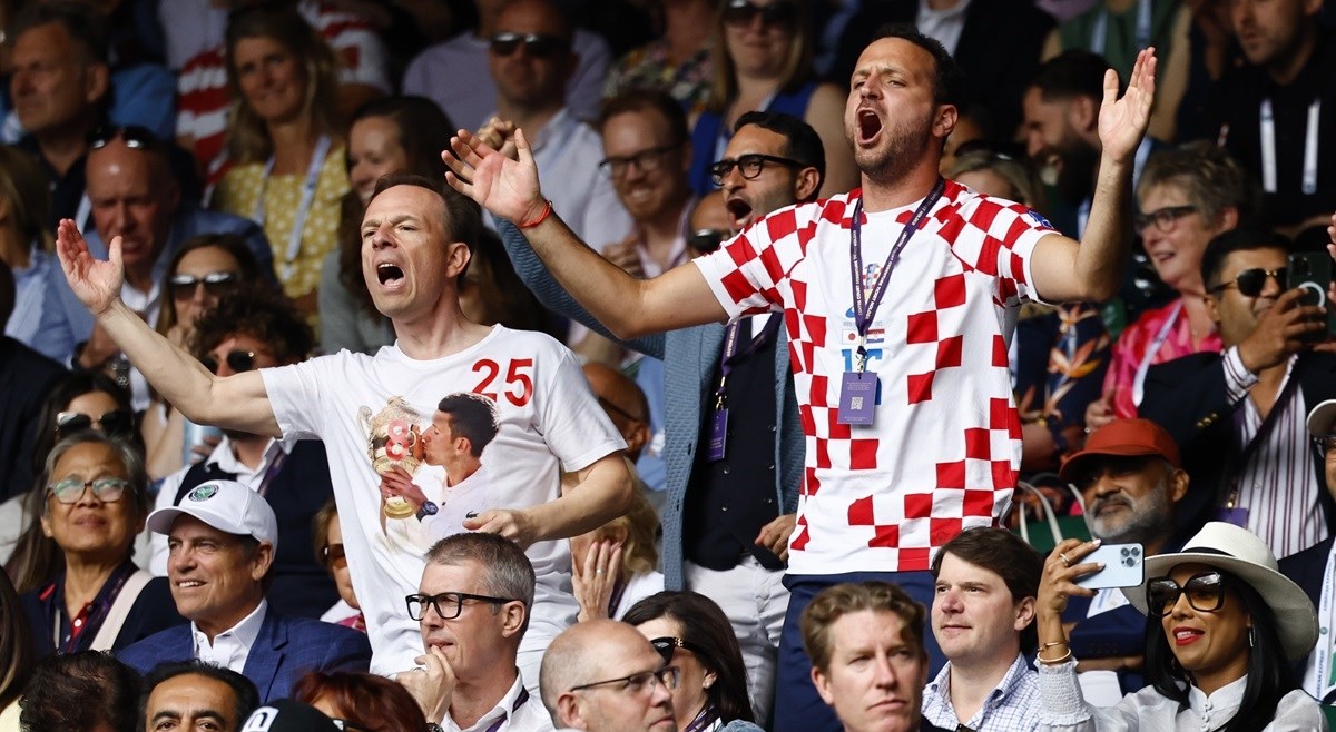 Netko je u dresu hrvatske reprezentacije u finalu Wimbledona navijao za Đokovića