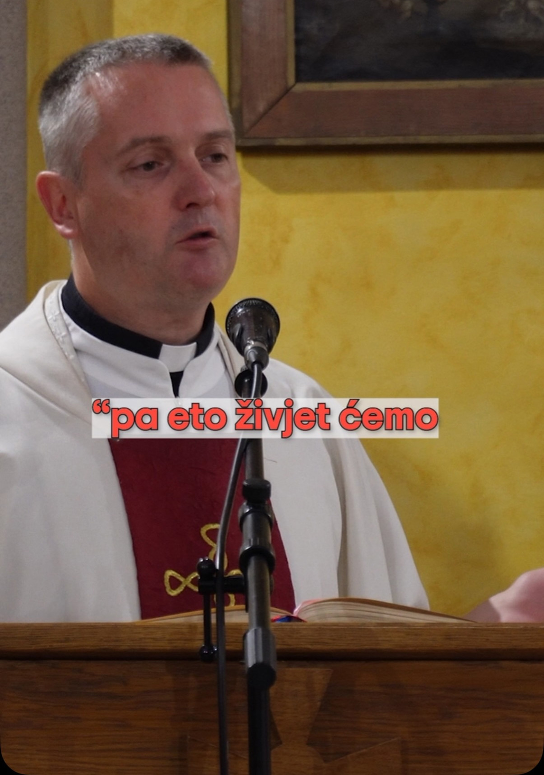 Slavonski svećenik parovima: "Bježite od mame i tate, od punca i punice, svekra..."