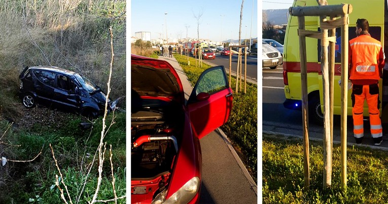 Prometna u Splitu, dvije osobe hitno prebačene u bolnicu
