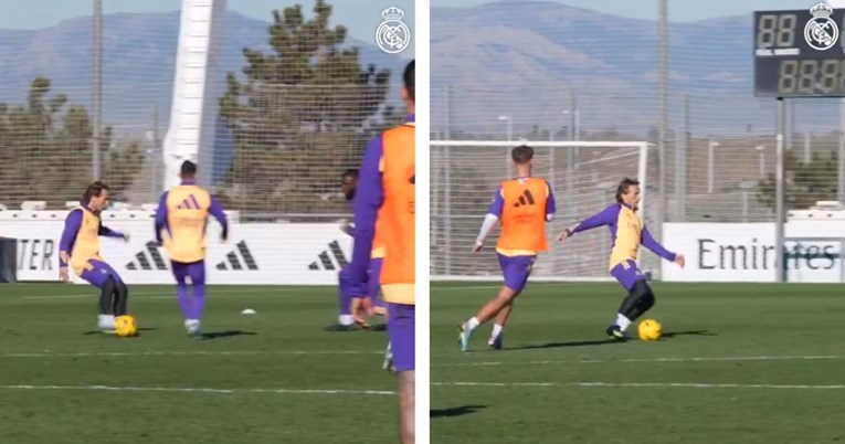 Real objavio Modrićevu majstoriju s treninga. Pogledajte što radi suigračima