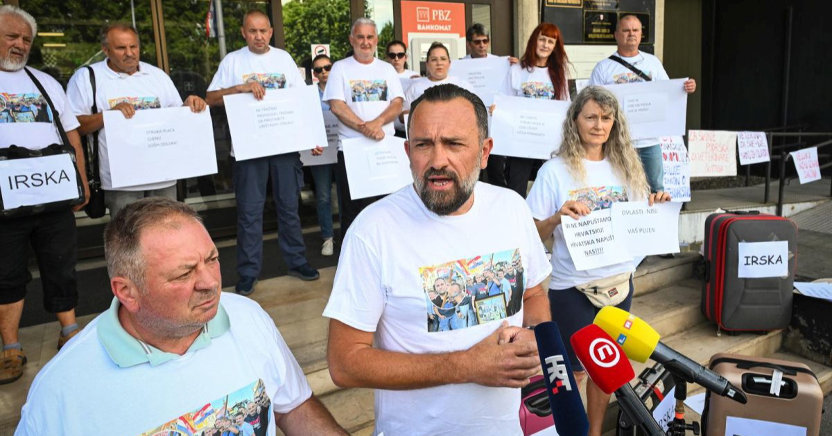 Veterinari prosvjedovali ispred ministarstva. "Nećemo u Irsku"