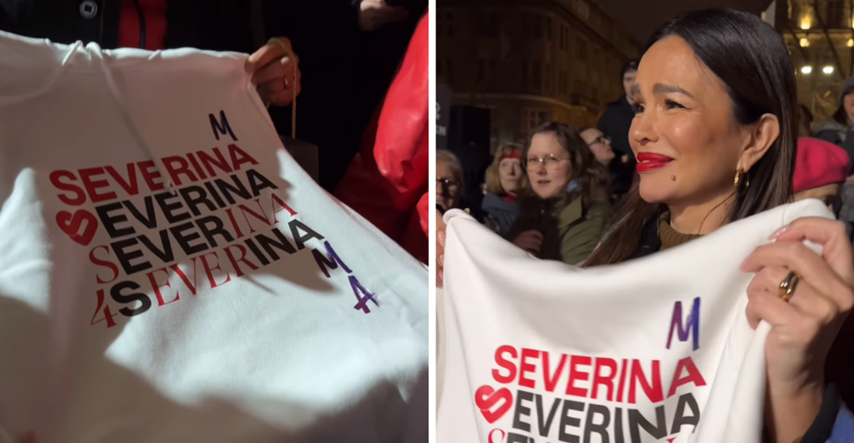 Severina na Noćnom maršu u Zagrebu dobila poklon koji ju je rasplakao