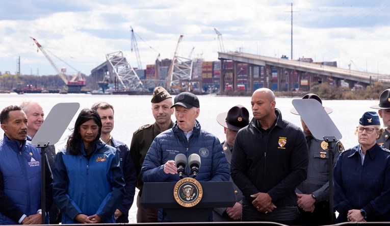 Biden u Baltimoreu: Nema odmora dok se most ne obnovi