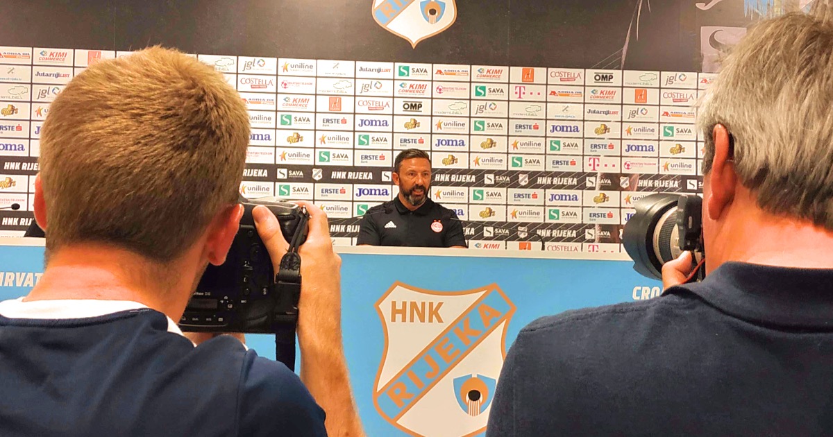 Trener Aberdeena: Rijeka je bila favorit i 2015. pa smo vidjeli što se dogodilo
