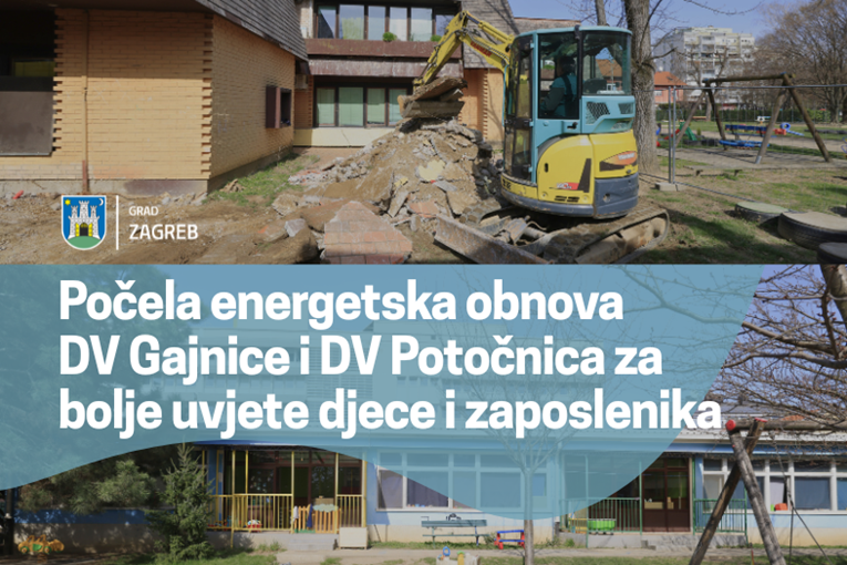 Zagreb obnavlja dva vrtića. "Podižemo standard djeci i odgojiteljima"