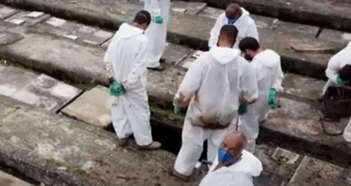 U Brazilu iskopavaju stare grobove da bi napravili mjesta za mrtve od korone