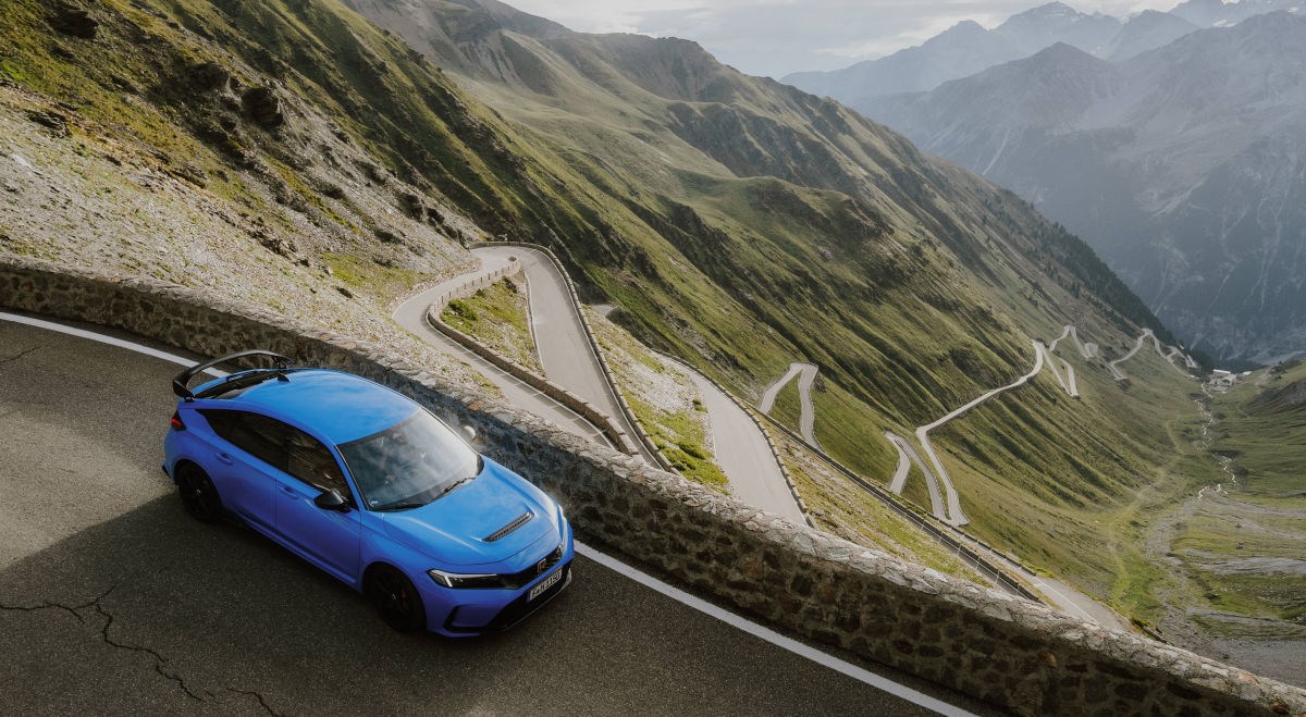 Honda je predstavila kartu s 120 najboljih cesta za vožnju. I mi imamo jednu