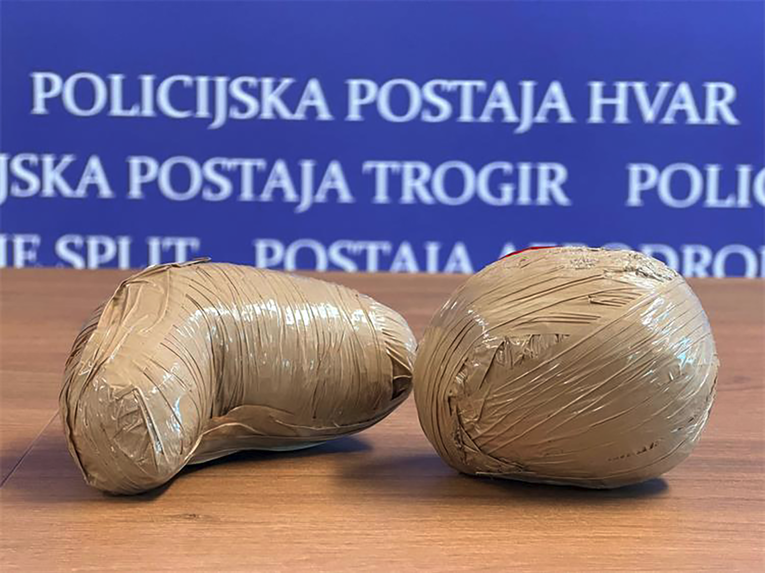 VIDEO Kod Solina bježao policiji na električnom romobilu s kilom heroina