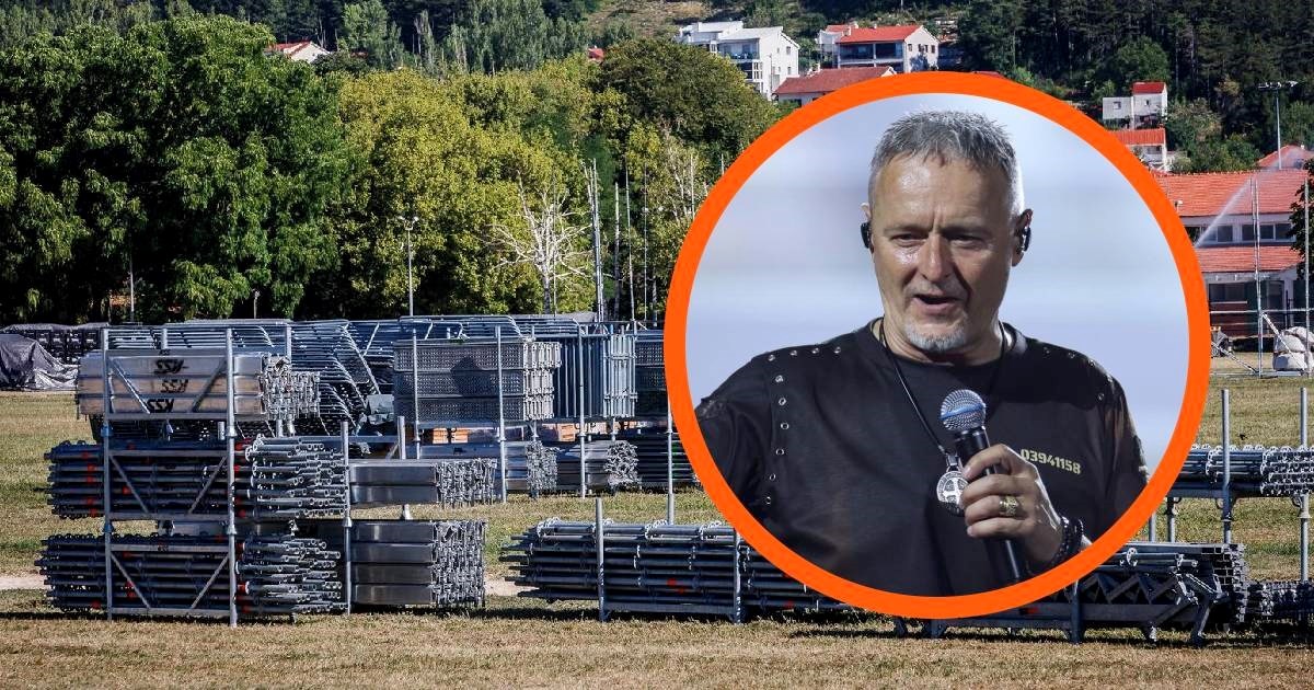 Thompson pokazao kako izgleda Hipodrom u Sinju manje od dva tjedna prije koncerta