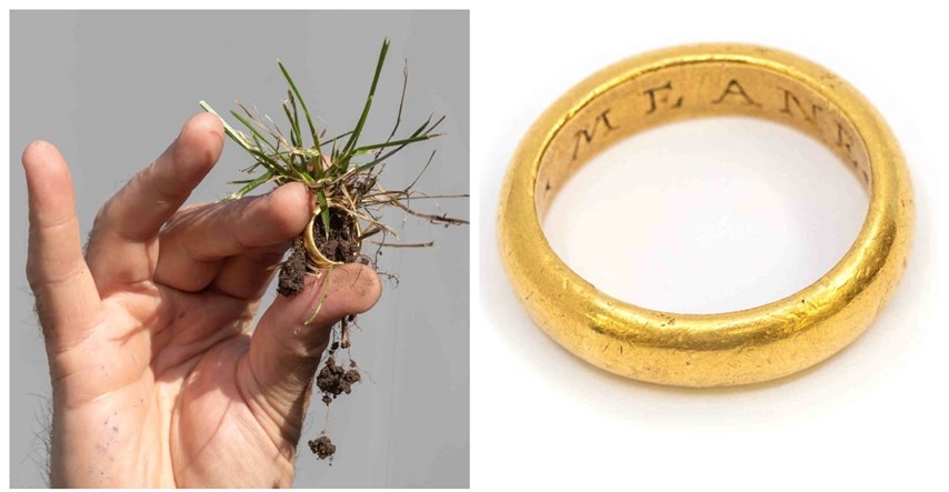 Pronašao prsten star 460 godina na kojem je ugravirana tajanstvena poruka