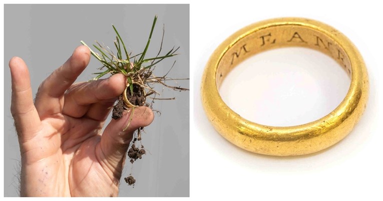 Pronašao prsten star 460 godina na kojem je ugravirana tajanstvena poruka