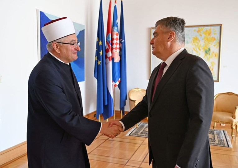 Milanović primio izaslanstvo Islamske zajednice, razgovarali i o stranim radnicima