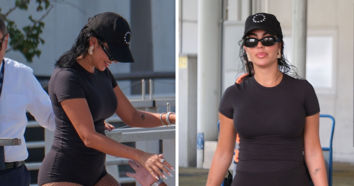 Georgina iznenadila outfitom u Veneciji, nosila kratke hlače i mrežaste najlonke