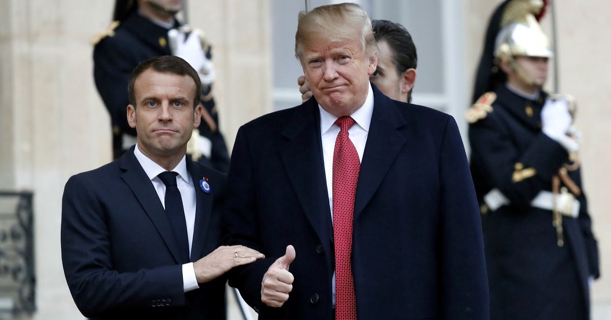 Macron: Bijes Amerike treba biti usmjeren samo na jednu osobu