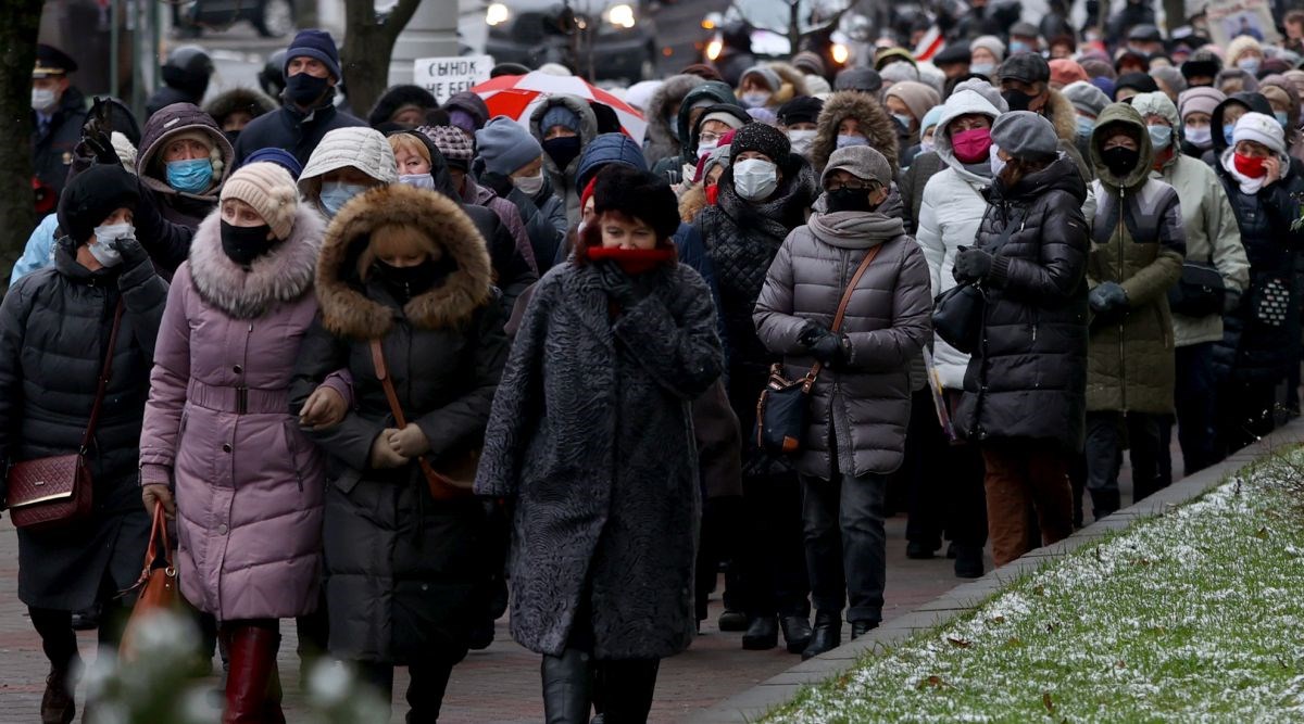 Bjeloruska oporba nastavlja prosvjede, privedeno više od 300 ljudi