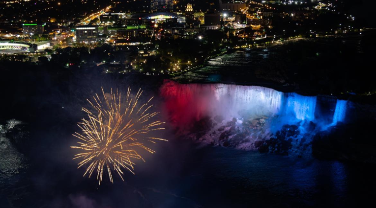 Niagarini slapovi zasjali u bojama Hrvatske