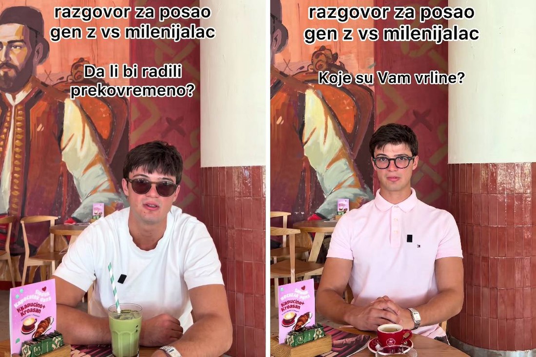 Crnogorac prikazao razliku između Gen Z i milenijalaca na poslu. Video je sve