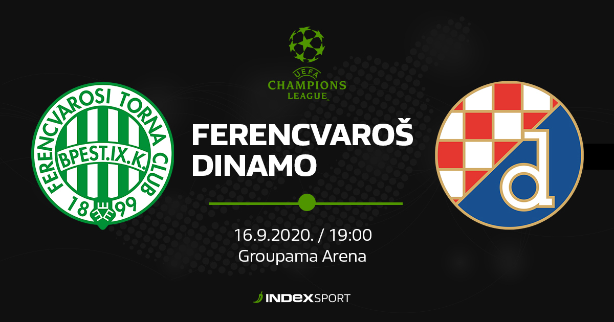 DINAMO - FERENCVAROŠ OD 19:00 Utakmica sezone za hrvatskog prvaka