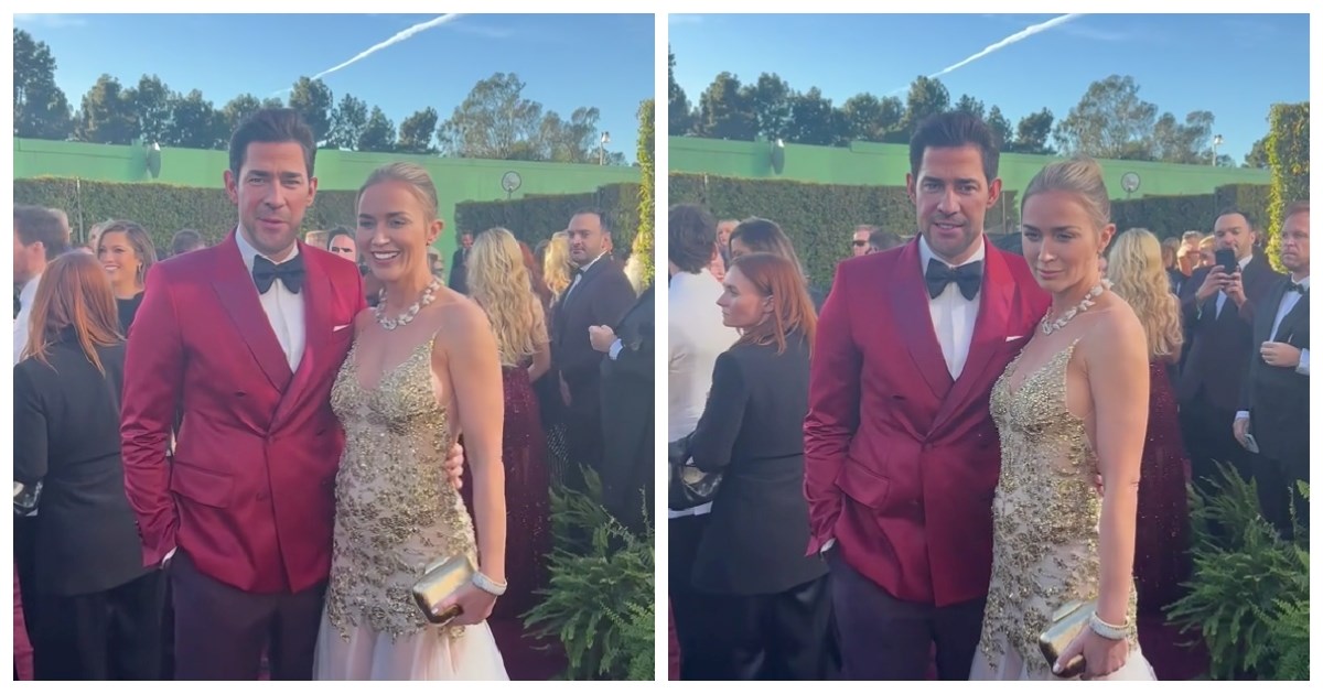 Što su John Krasinski i Emily Blunt šaputali na crvenom tepihu?