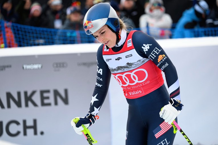 Lindsey Vonn javila se nakon teškog pada, sedam dana prije Zimskih olimpijskih igara
