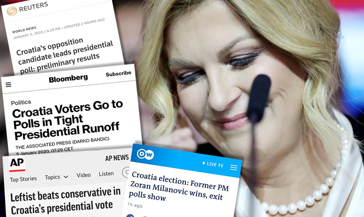 Strani mediji o izborima: Kolinda nije uspjela pridobiti krajnju desnicu