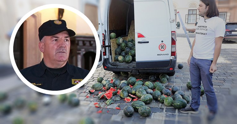 Glavni ravnatelj policije o Sinčićevim lubenicama: Vozač kombija je bio u prekršaju
