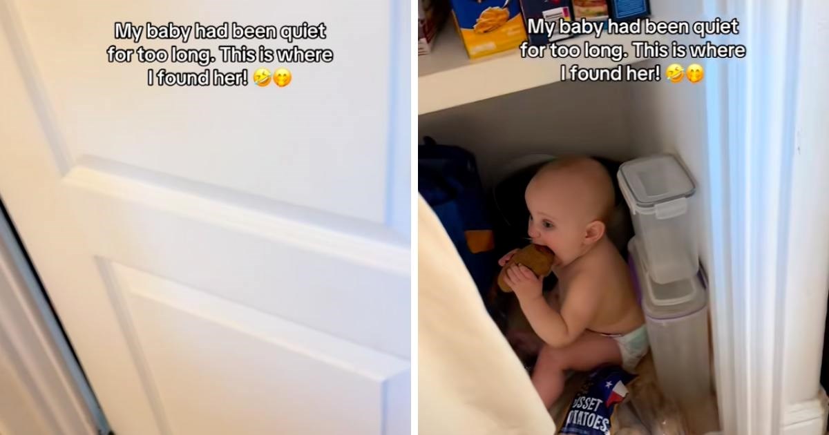 Mama postala sumnjičava jer je beba bila previše tiha. Pogledajte gdje ju je pronašla