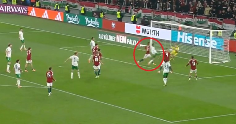 Ludnica u Budimpešti. Pogledajte gol kojim je Irska izbacila Mađarsku sa SP-a