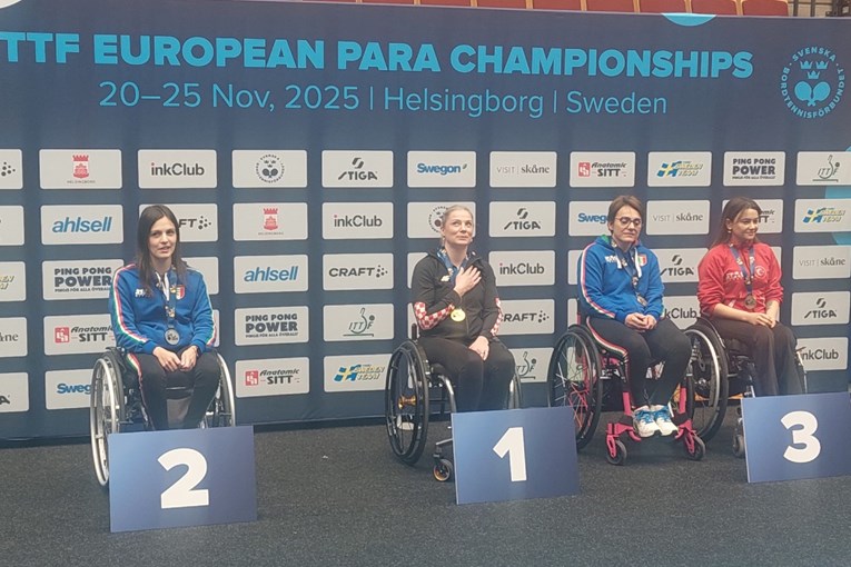 Hrvatska parastolnotenisačica Anđela Mužinić Vincetić obranila europski naslov