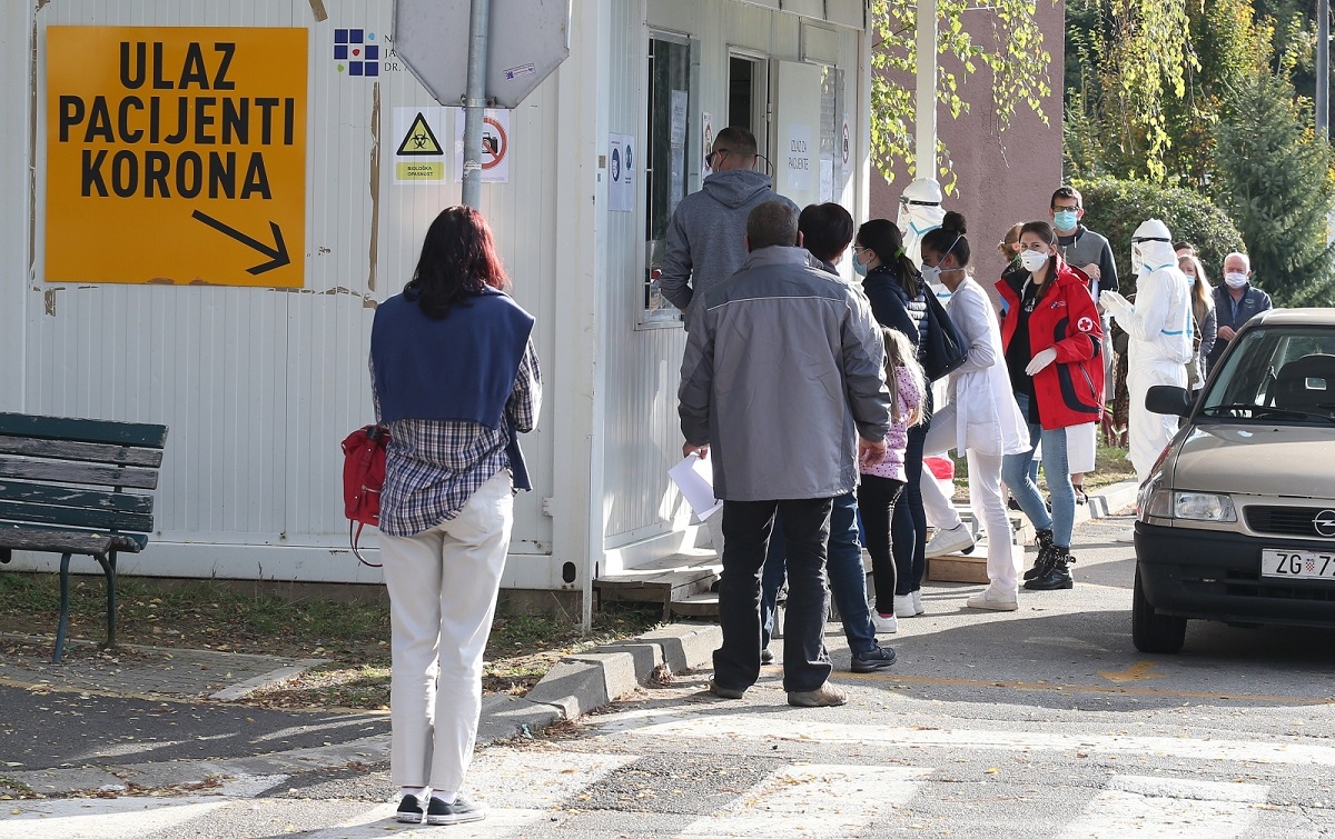 U Zagrebu 199 novih, testirane 1054 osobe