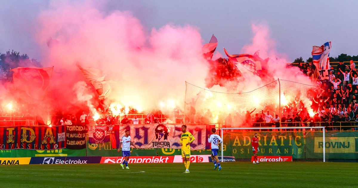 Hajduku najveća kazna za izgrede u 28. kolu SHNL-a. Kažnjen je zbog rasizma i baklji