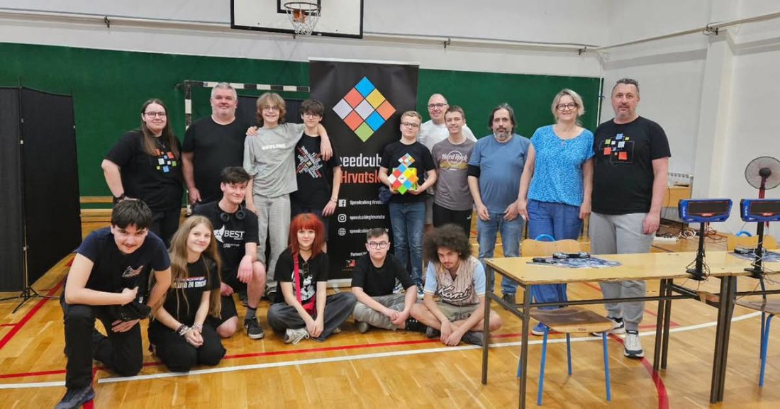 Lana (12) razvalila na natjecanju u slaganju Rubikove kocke u Splitu