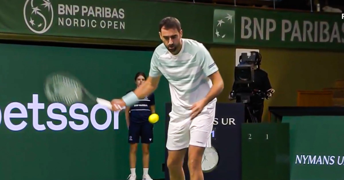 VIDEO Čilić izveo rijetko viđen potez i osvojio poen. Iznenadio je protivnika