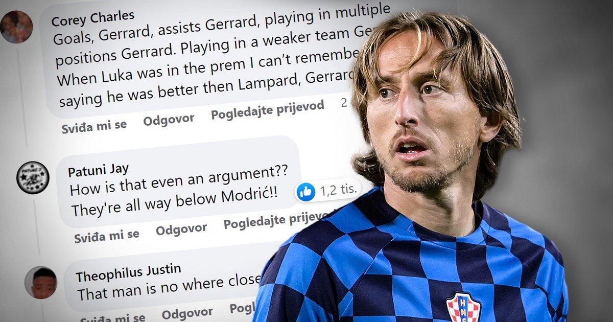 Britanci pitali je li Modrić bolji od Gerrarda, Lamparda i Scholesa. Evo odgovora