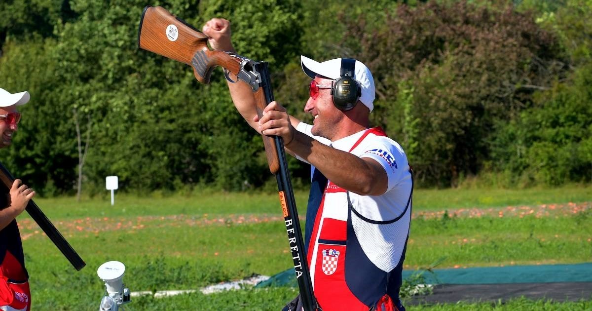 Hrvatska osvojila srebro na Europskom prvenstvu u trapu