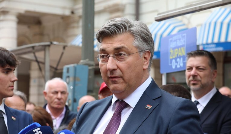 Plenković u Rijeci podržao HDZ-ove kandidate i hvalio se uspjesima vlade